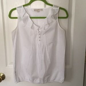 LOFT- White Blouse